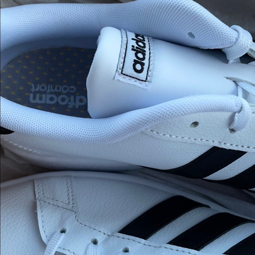 Adidas leather shoes
